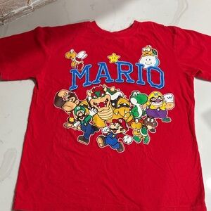 Nintendo Red Mario & Friends Short Sleeve Tee
